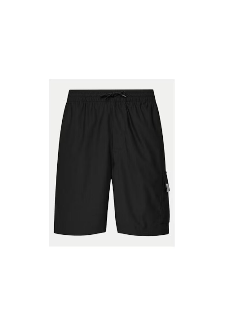 Calvin Klein Jeans Pantaloni sport barbati - negru - poliester -