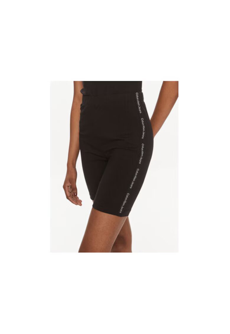 Calvin Klein Jeans Pantaloni sport dama - Bumbac/Elastan - Negru -