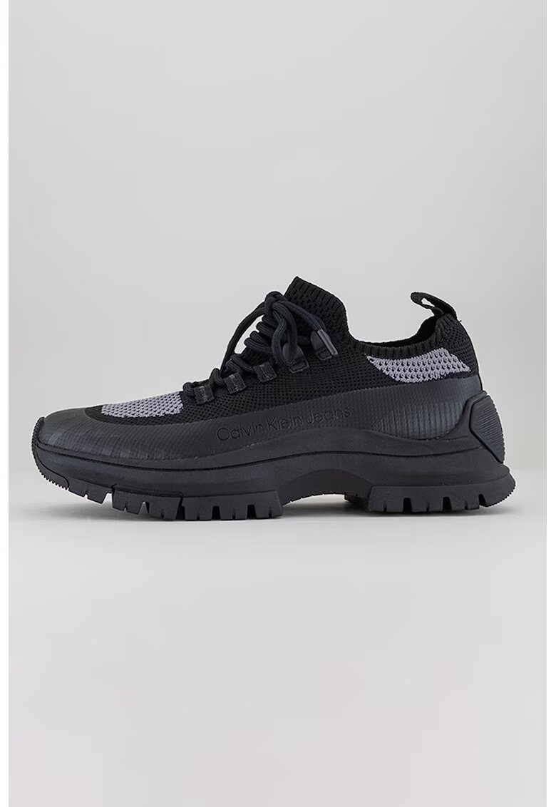 Calvin Klein Jeans Pantofi sport slip-on cu aspect masiv - Negru/Gri