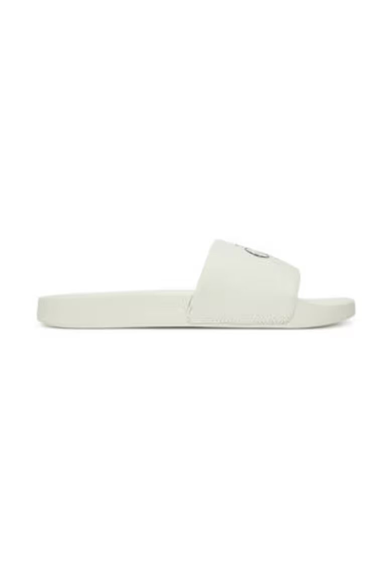 Calvin Klein Jeans Papuci barbatesti - alb material textil