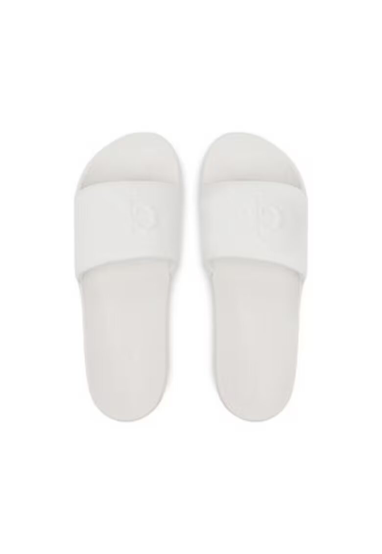 Calvin Klein Jeans Papuci barbatesti - alb - material textil