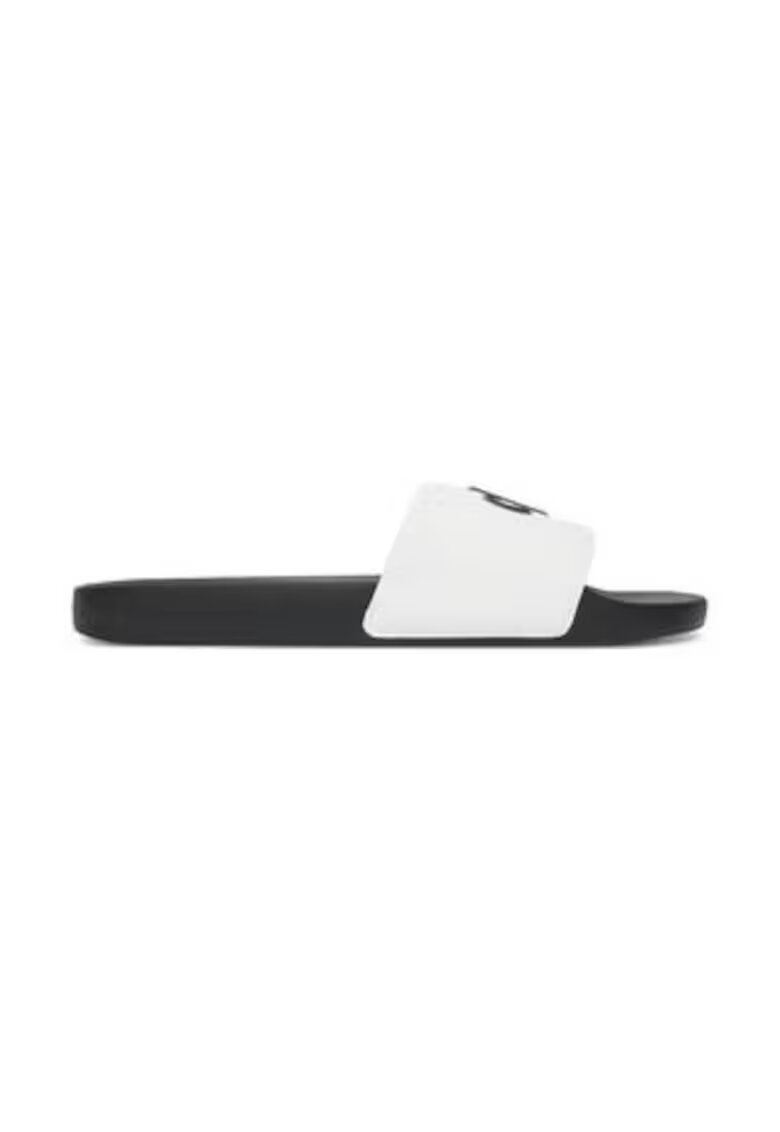 Calvin Klein Jeans Papuci barbatesti - negru alb - plastic