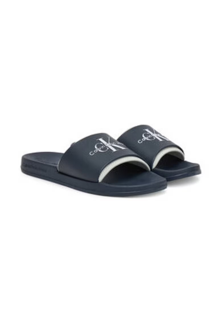 Calvin Klein Jeans Papuci barbatesti - plastic - bleumarin - Albastru