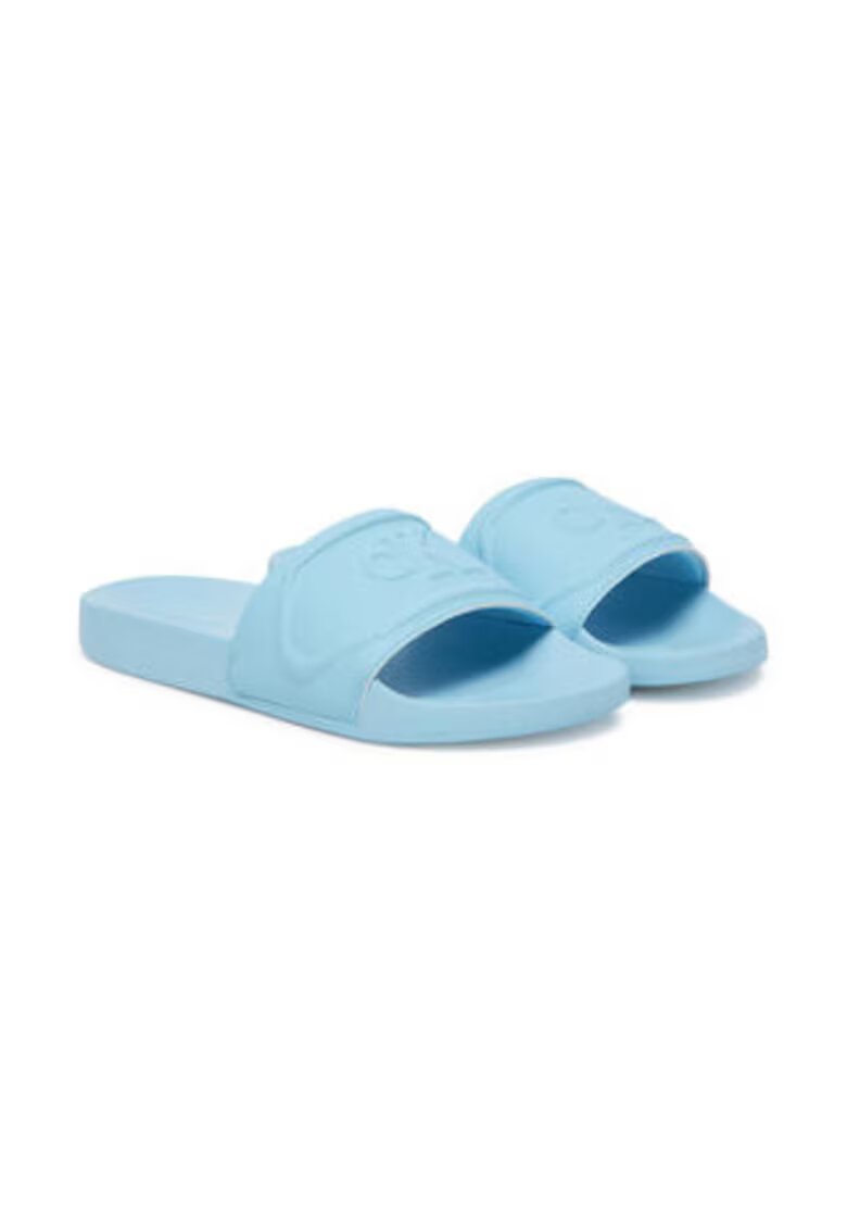 Calvin Klein Jeans Papuci dama - albastru - piele ecologica -