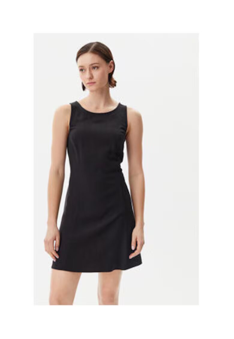 Calvin Klein Jeans Rochie casual Dama - Negru - 93% viscoza - 7% poliester