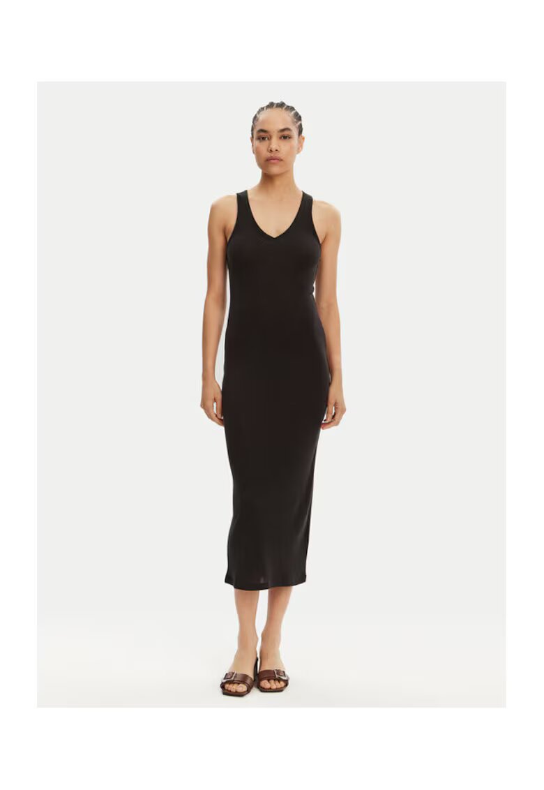 Calvin Klein Jeans Rochie de zi Femei - Negru - 100% lyocell