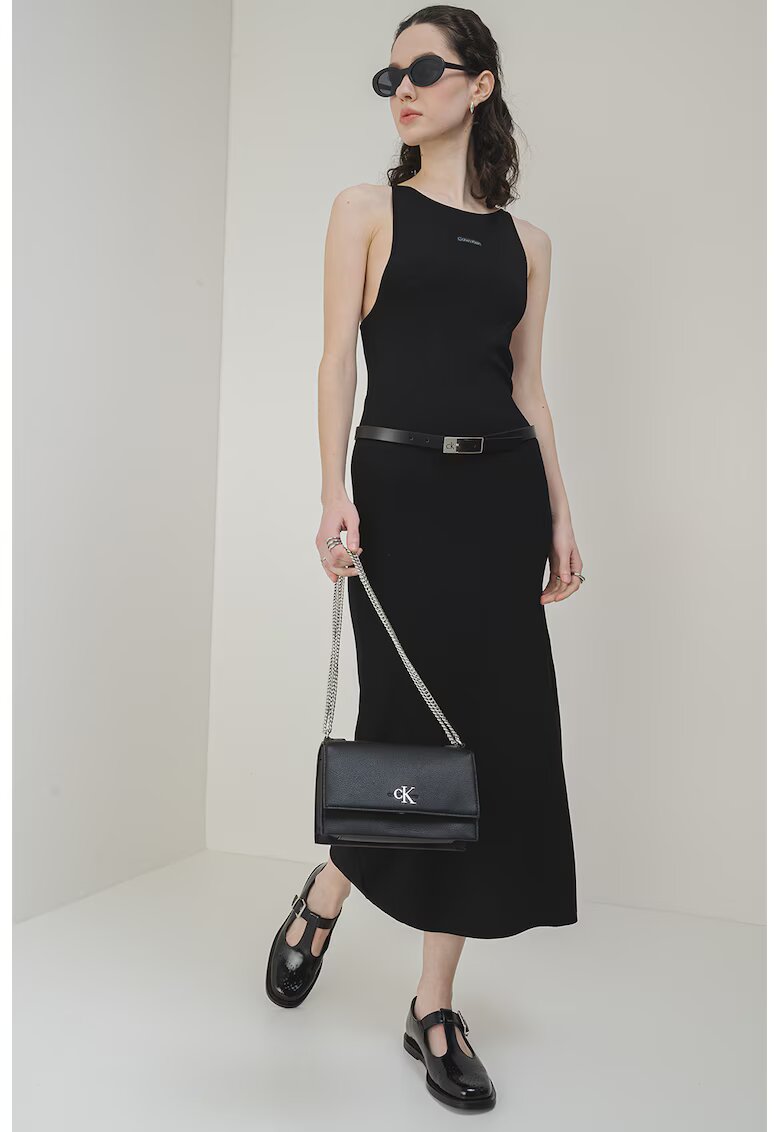 Calvin Klein Jeans Rochie lunga fara maneci