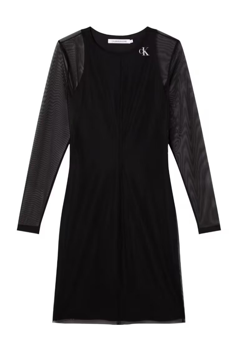 Calvin Klein Jeans Rochie mulata cu logo discret -
