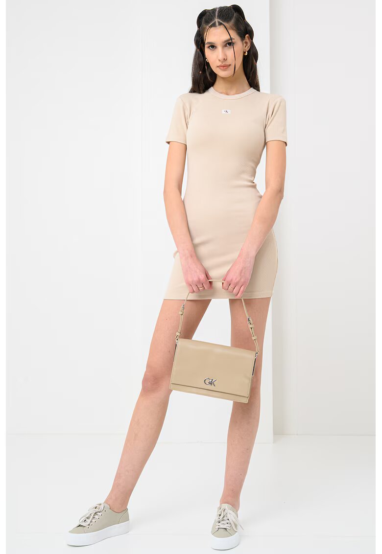 Calvin Klein Jeans Rochie-tricou cambrata