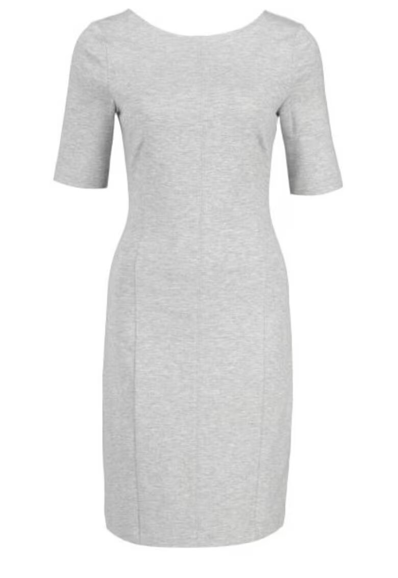 Calvin Klein Jeans Rochie uni cu decolteu rotund -
