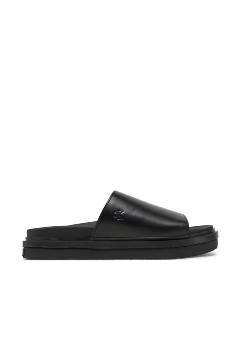 Calvin Klein Jeans Slapi dama - piele ecologica - negru -