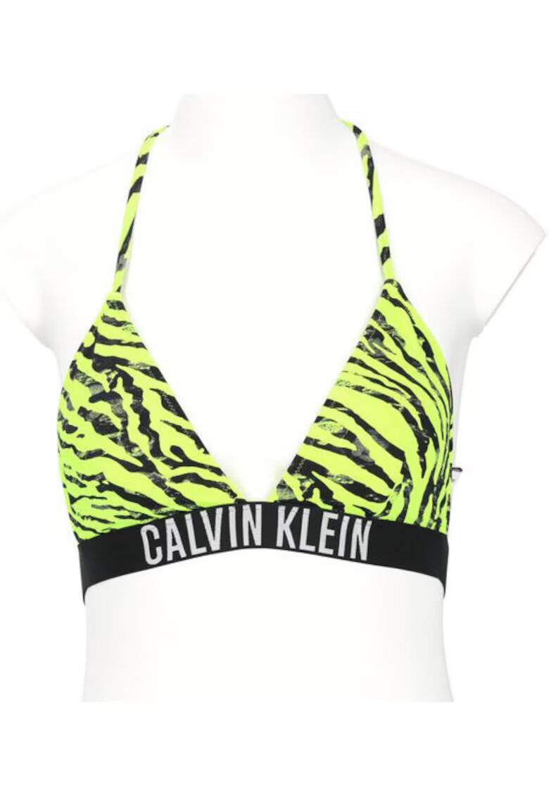 Calvin Klein Jeans Sutien de baie cu model animal print