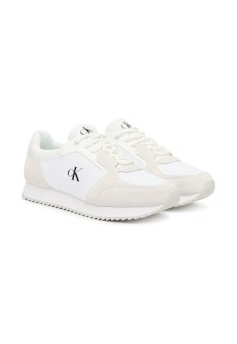 Calvin Klein Jeans Tenisi barbatesti - 305197894 - piele naturala - alb