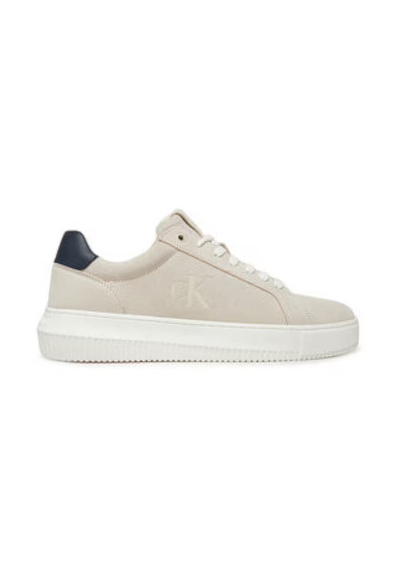 Calvin Klein Jeans Tenisi barbatesti - piele naturala - crem