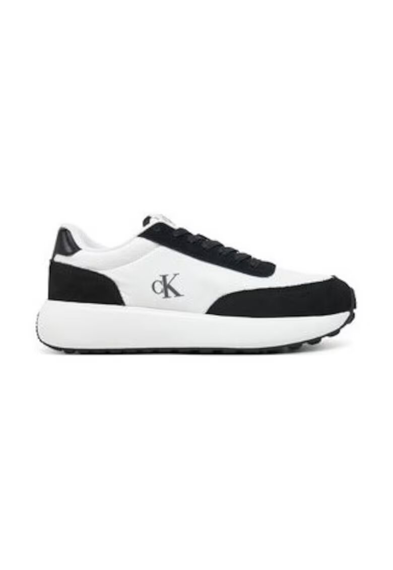 Calvin Klein Jeans Tenisi dama 304829086 - Piele naturala - Alb/Negru - Alb/Negru