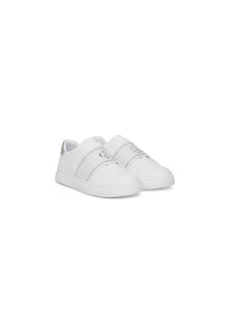 Calvin Klein Jeans Tenisi pentru fete - 305120472 - piele ecologica - alb