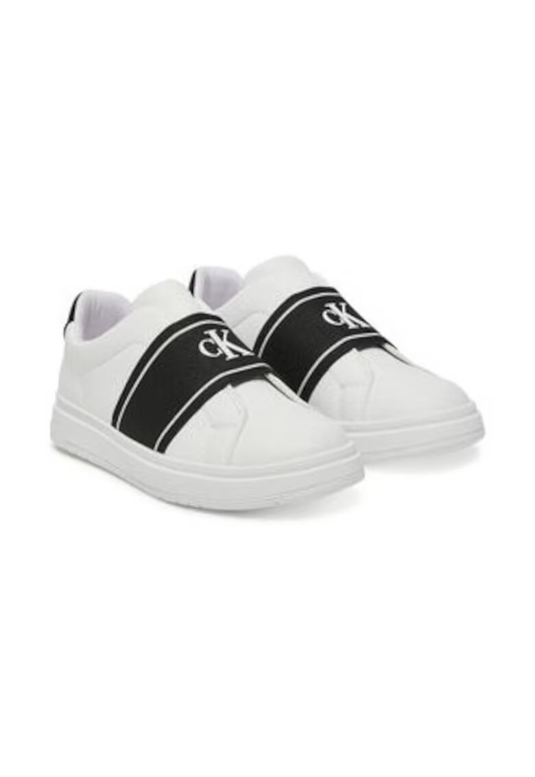 Calvin Klein Jeans Tenisi unisex 305119834 - Piele ecologica - Alb