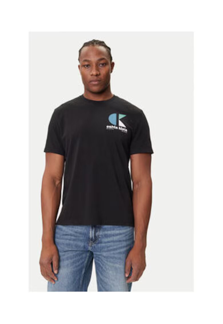 Calvin Klein Jeans Tricou barbati - negru - 100% bumbac