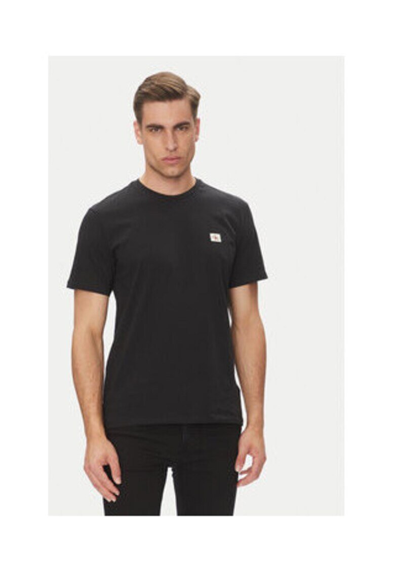Calvin Klein Jeans Tricou barbati - negru - 100% bumbac -