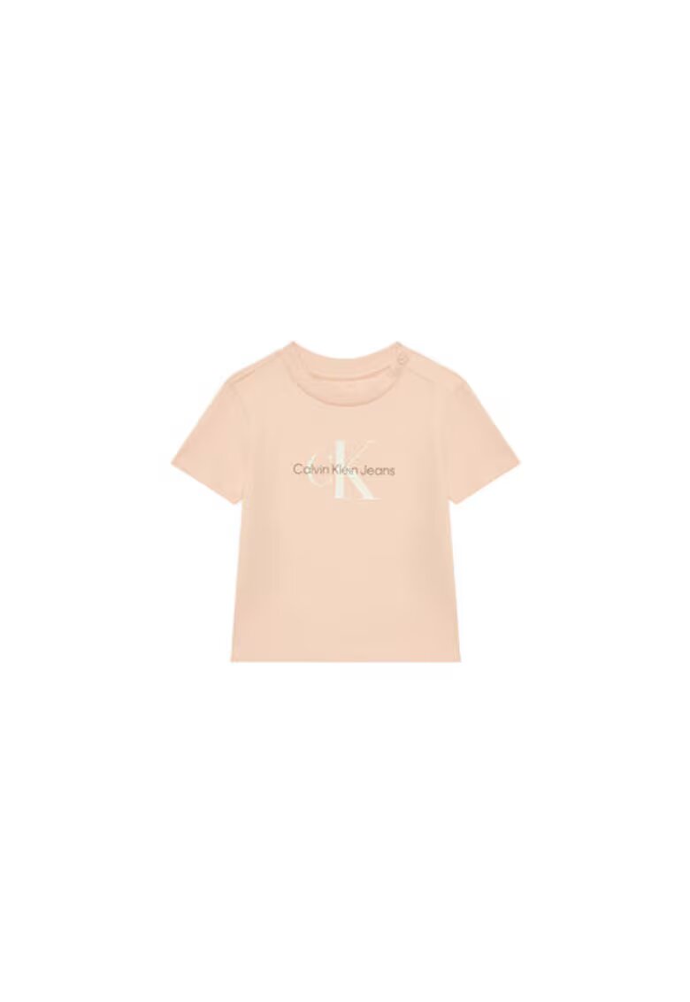 Calvin Klein Jeans Tricou copii - bumbac/elastan - roz - 98cm