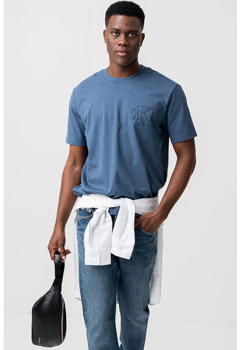 Calvin Klein Jeans Tricou cu broderie logo