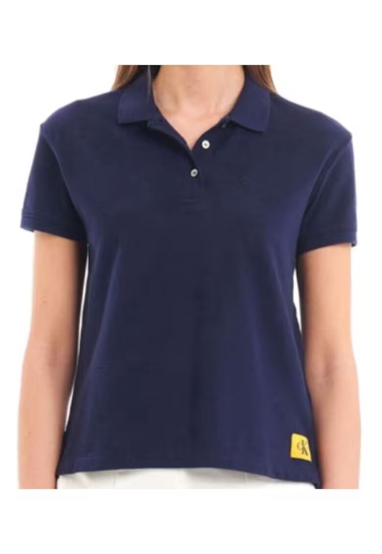Calvin Klein Jeans Tricou polo din bumbac -