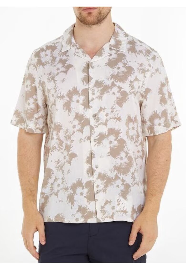Calvin Klein Lyocell - Regular Fit - Bej - Bej
