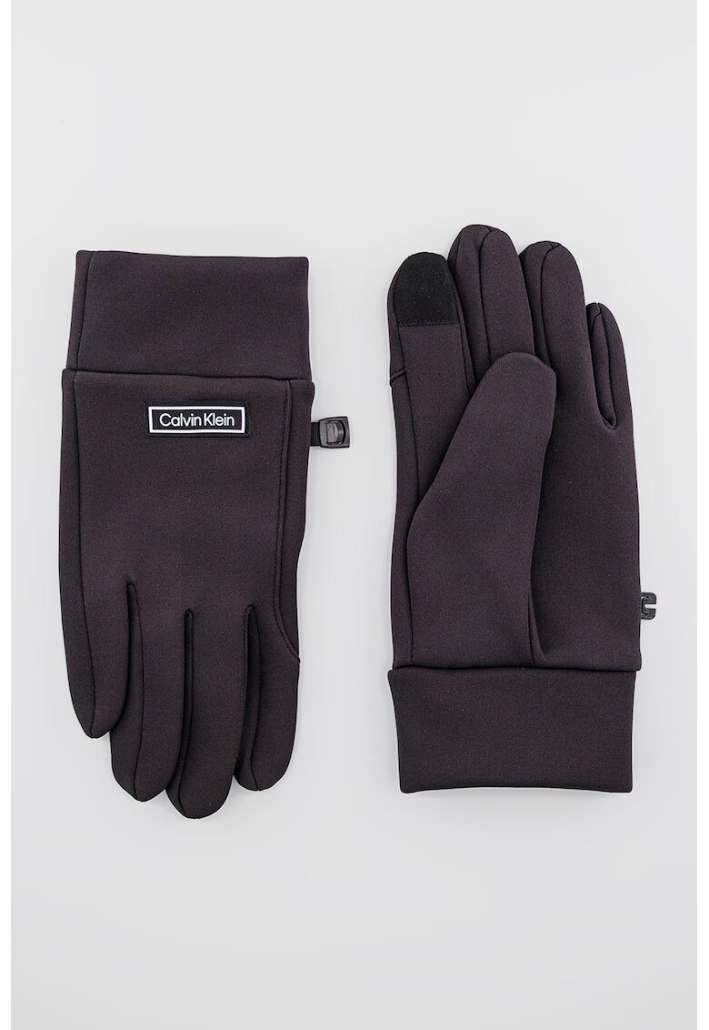 Calvin Klein Manusi cu logo - Negru