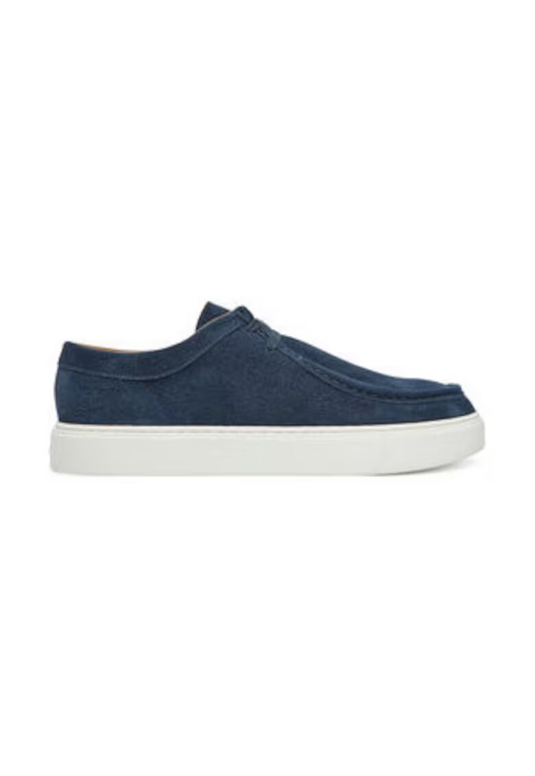 Calvin Klein Mocasini barbatesti - piele naturala - albastru