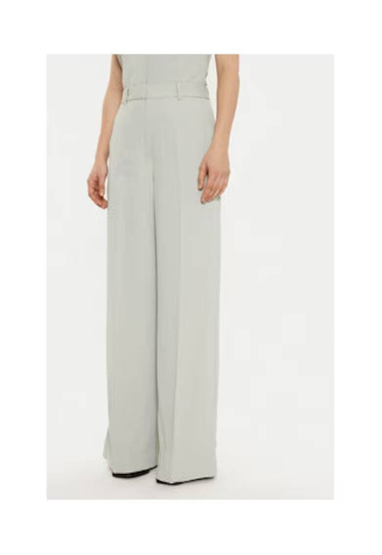 Calvin Klein Pantaloni de dama - poliester - gri -