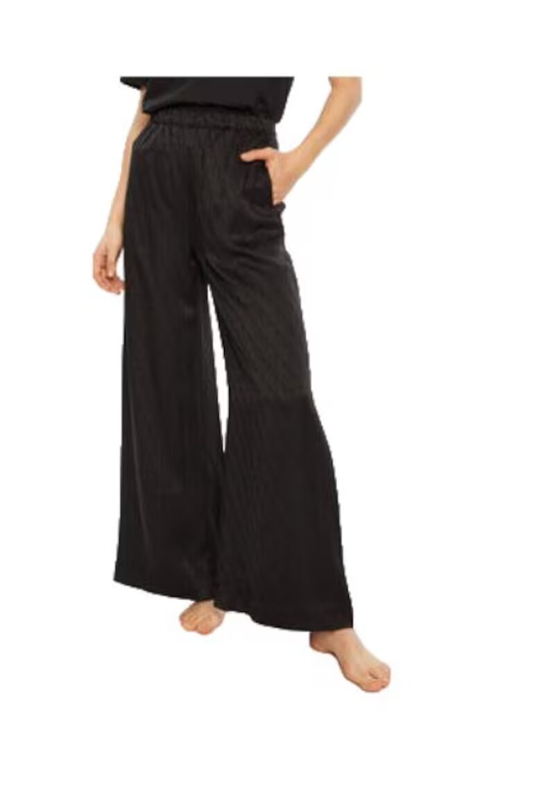 Calvin Klein Pantaloni de pijama pentru dama - poliester - negru