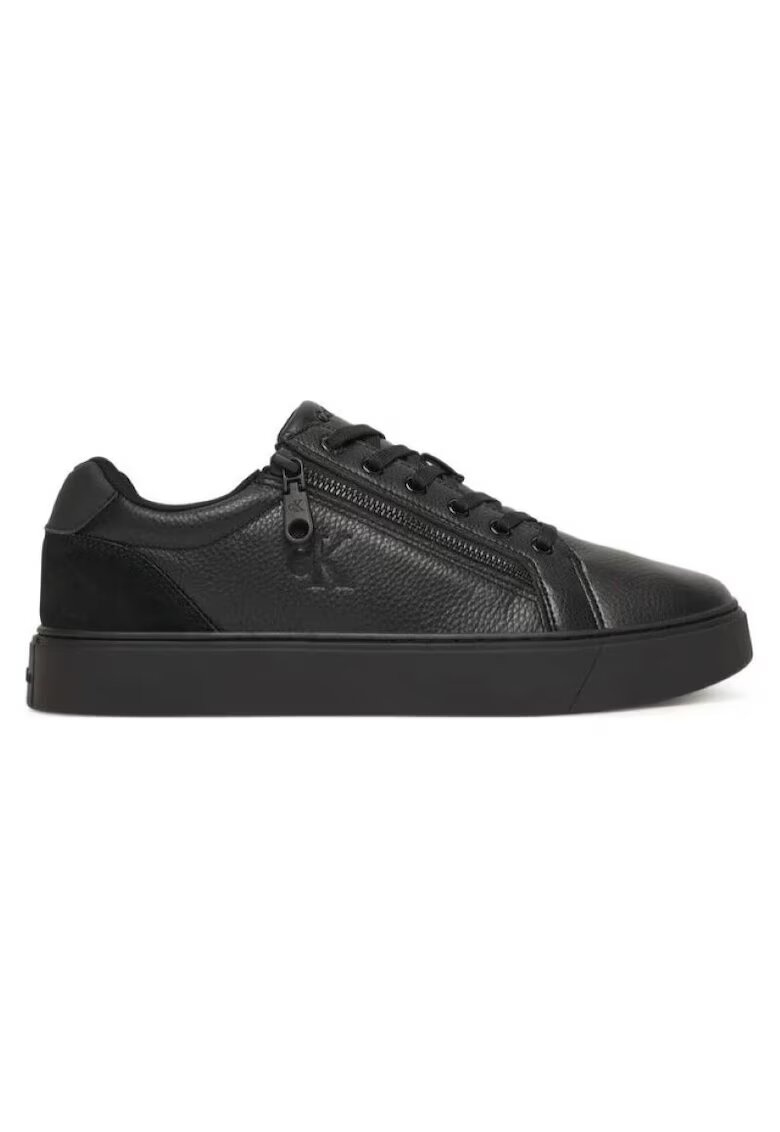 Calvin Klein Pantofi sport CLASSIC CUP LACEUP ZIP LTH-YM0YM01437-0GJ