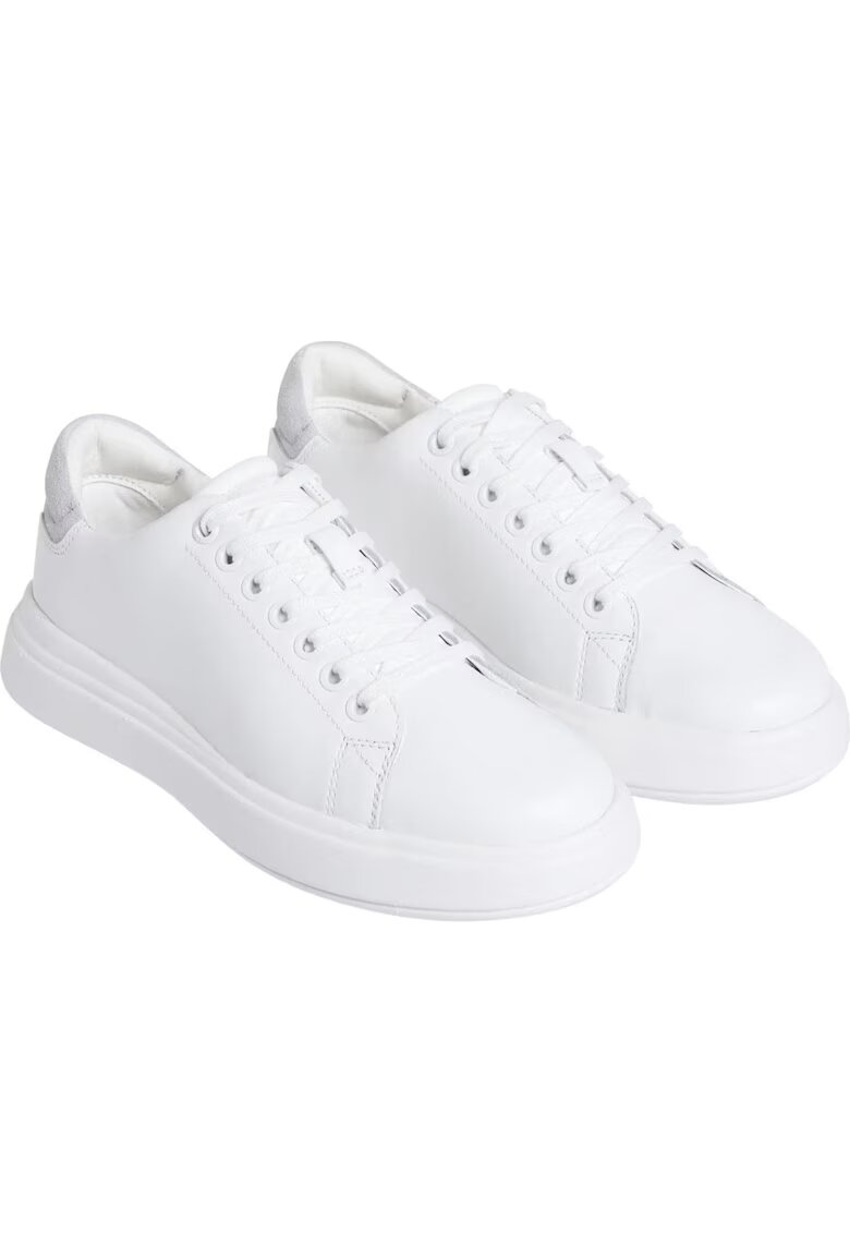 Calvin Klein Pantofi sport dama - HW0HW02404 03A - casual - piele naturala - alb