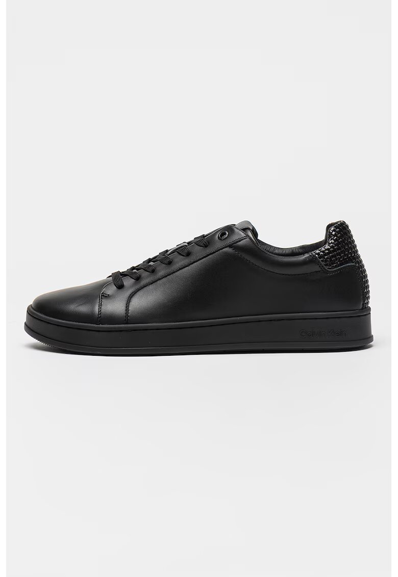 Calvin Klein Pantofi sport din piele cu sireturi
