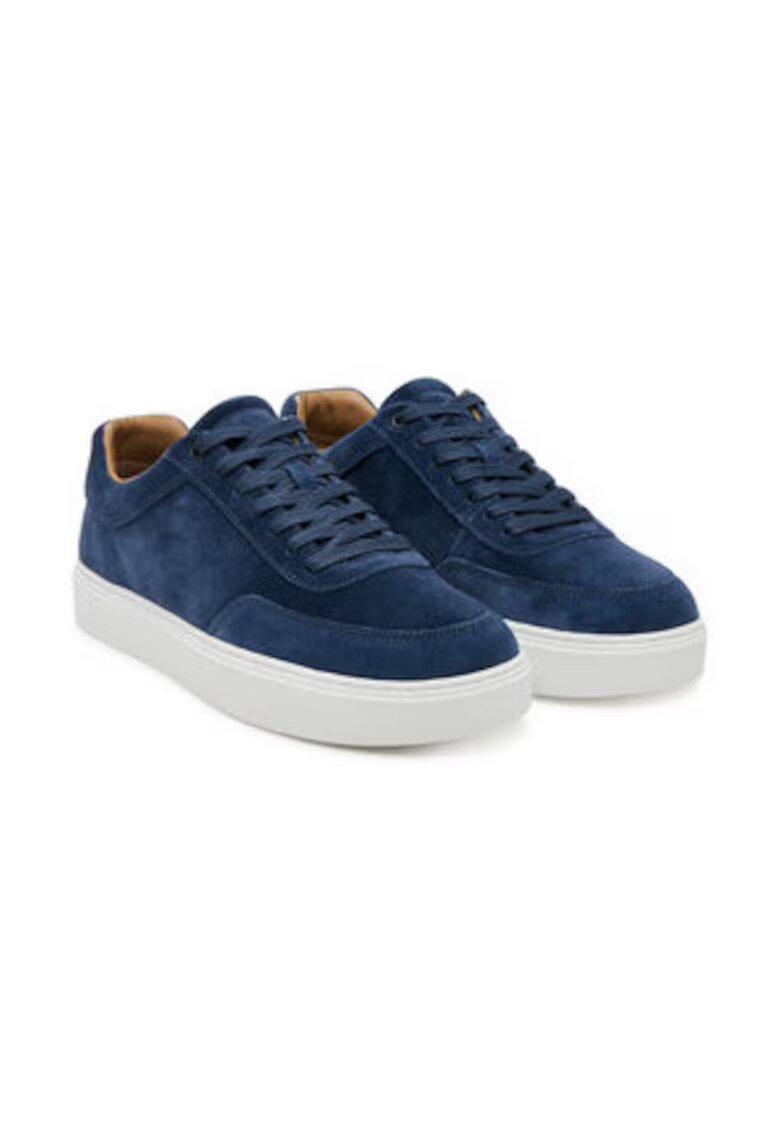 Calvin Klein Pantofi sport low-cut de piele cu sireturi