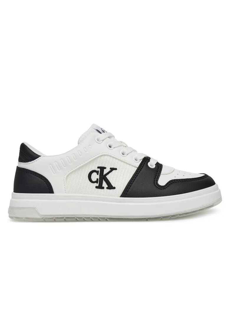 Calvin Klein Pantofi sport pentru Baieti - low cut lace-up sneaker - V3X9-82093-1697X001 - Negru - Negru