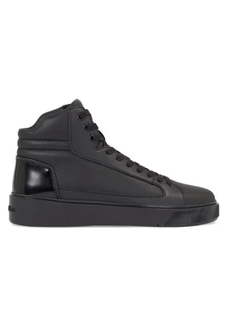 Calvin Klein Pantofi sport pentru Barbati - high top lace up inv stitch - HM0HM01164-0GJ - 41 EU - Negru