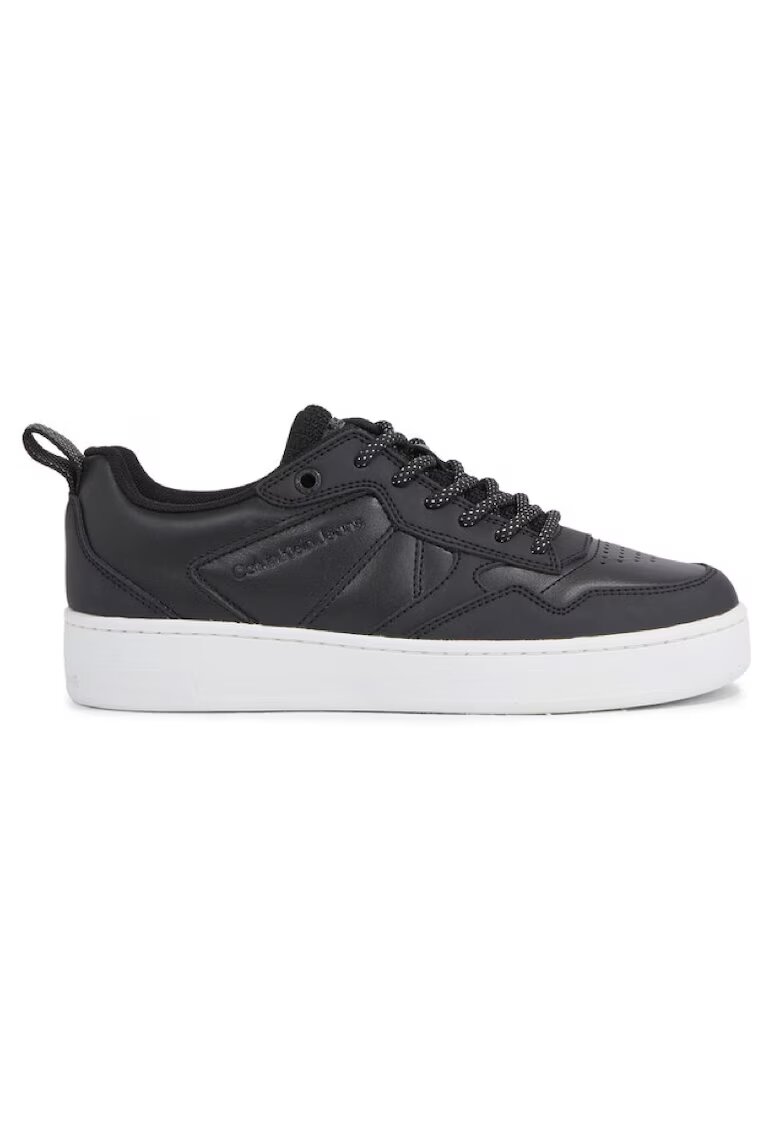 Calvin Klein Pantofi sport pentru Femei - basket cupsole laceup hiking wn - YW0YW01050-BEH - Negru - Negru