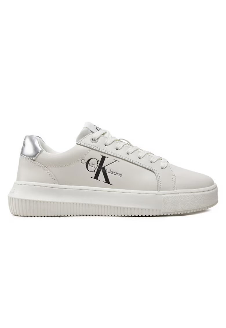 Calvin Klein Pantofi sport pentru Femei - chunky cupsole laceuplth ml mtl - YW0YW01476-0K9 - Alb - Alb