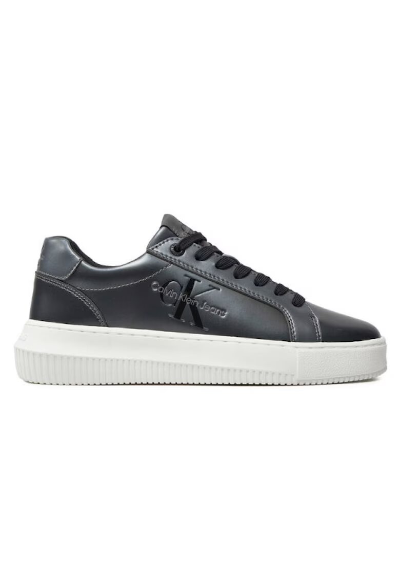 Calvin Klein Pantofi sport pentru Femei - chunky cupsole laceuplth ml mtl - YW0YW01517-0GT - Negru - Negru
