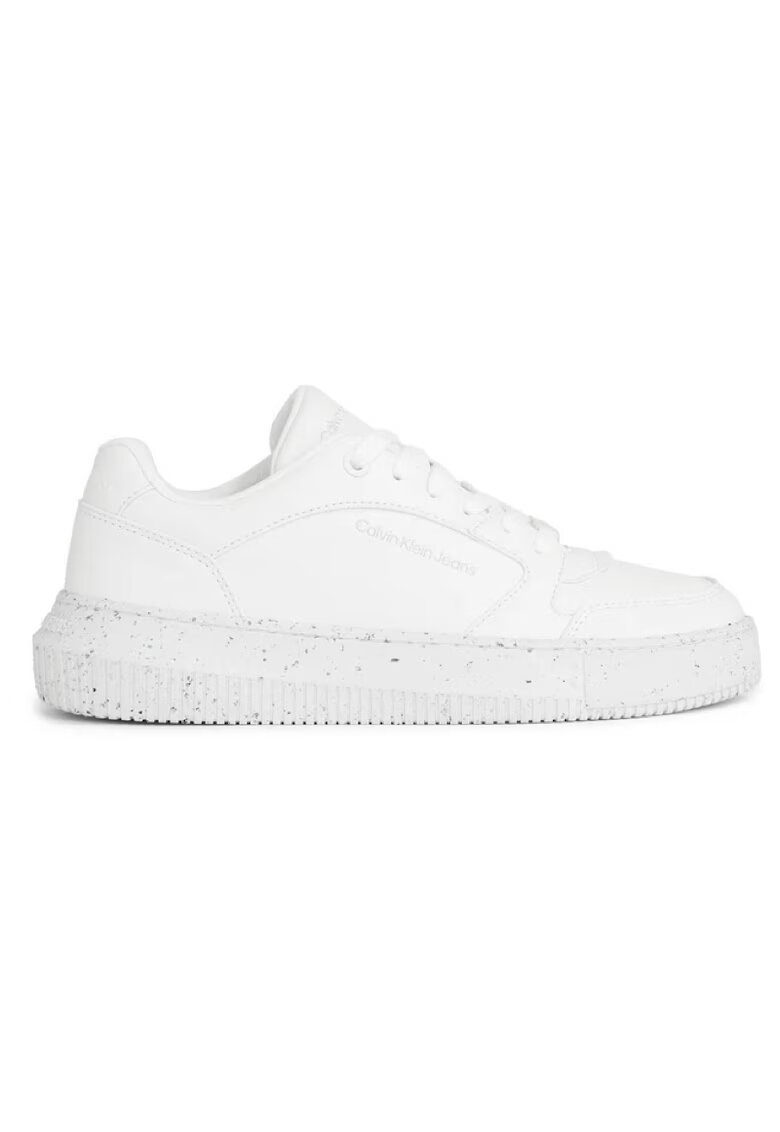 Calvin Klein Pantofi sport pentru Femei - chunky cupsole low lth eco - YW0YW01179-0K8 - Alb - Alb