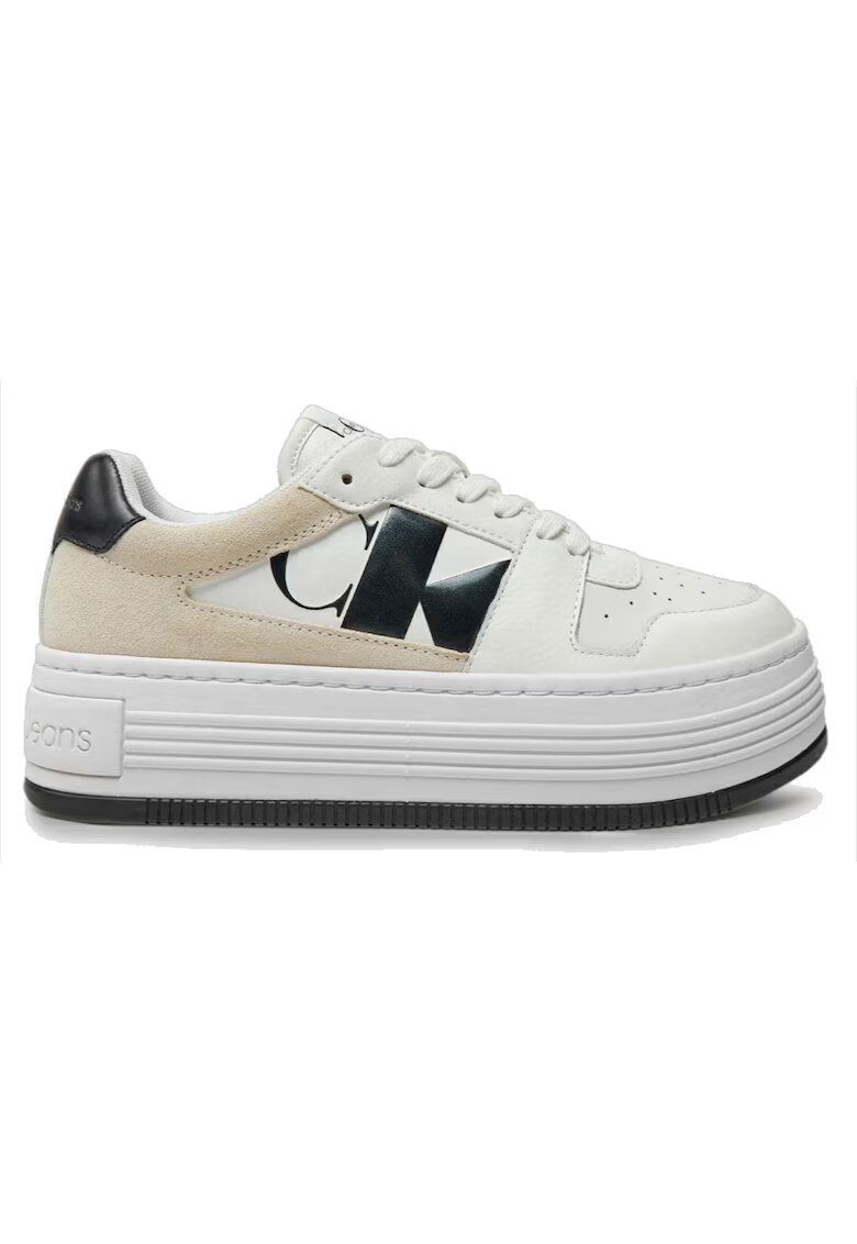 Calvin Klein Pantofi sport pentru Femei - chunky runner vibrammix nbs mtr - YW0YW01483-0LD - Alb