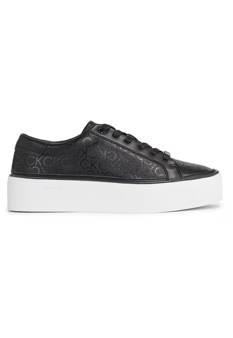 Calvin Klein Pantofi sport pentru Femei - flatform cupsole lace up-epi mn - HW0HW01670-0GK - Negru - Negru