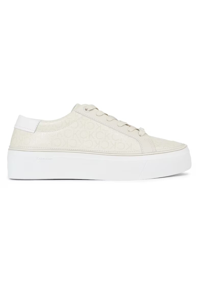 Calvin Klein Pantofi sport pentru Femei - flatform cupsole lace up-epi mn - HW0HW01670-0LD - Bej - Bej
