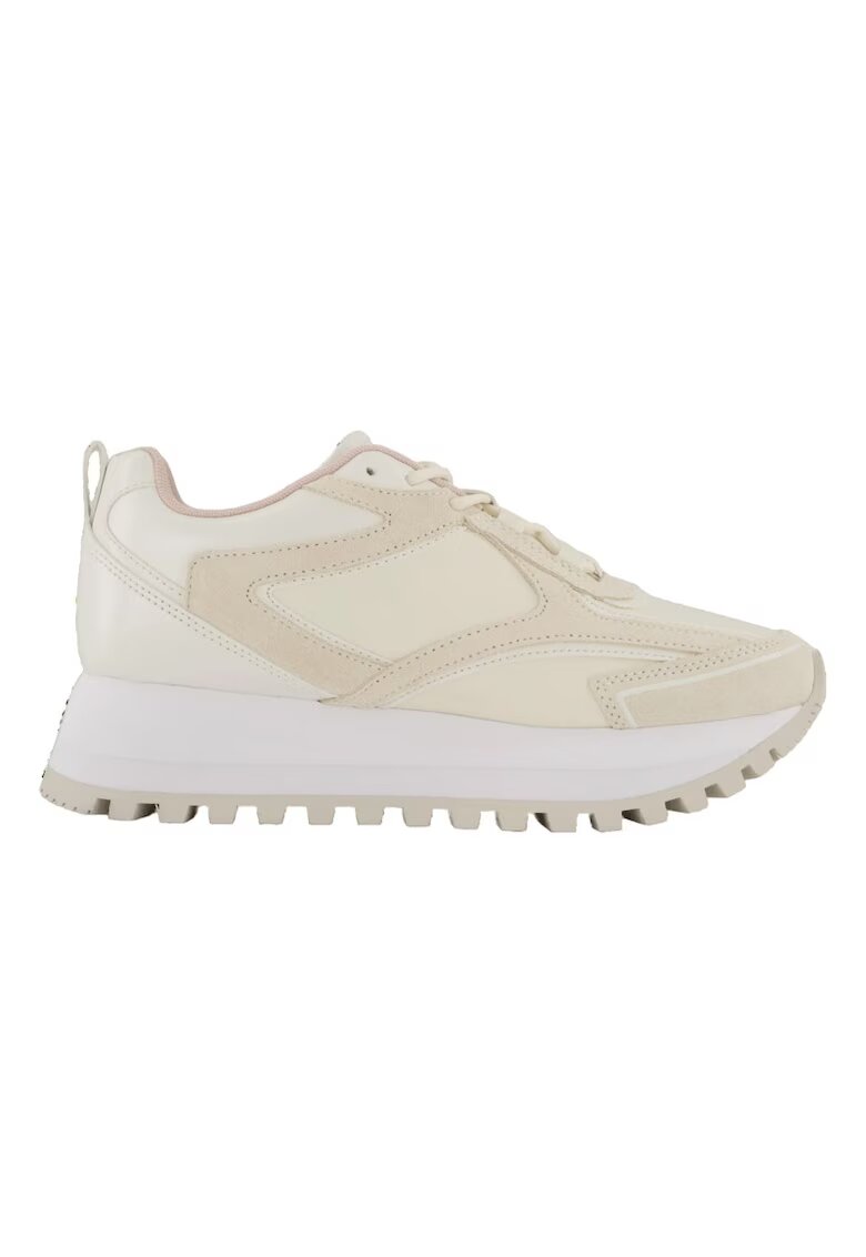 Calvin Klein Pantofi sport pentru Femei - runner laceup authentic - YW0YW01562-02Y - Alb - Alb
