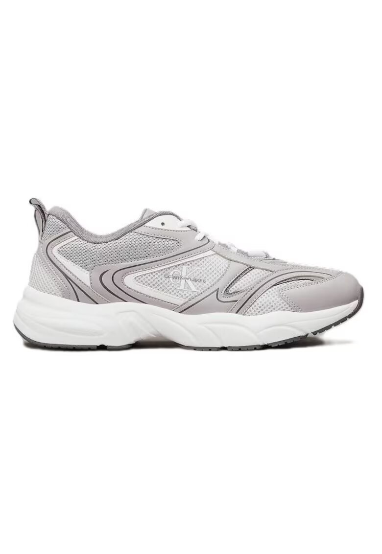 Calvin Klein Pantofi sport pentru Lifestyle - RETRO TENNIS MESH ML - YM0YM01260-0IT - Gri - Gri
