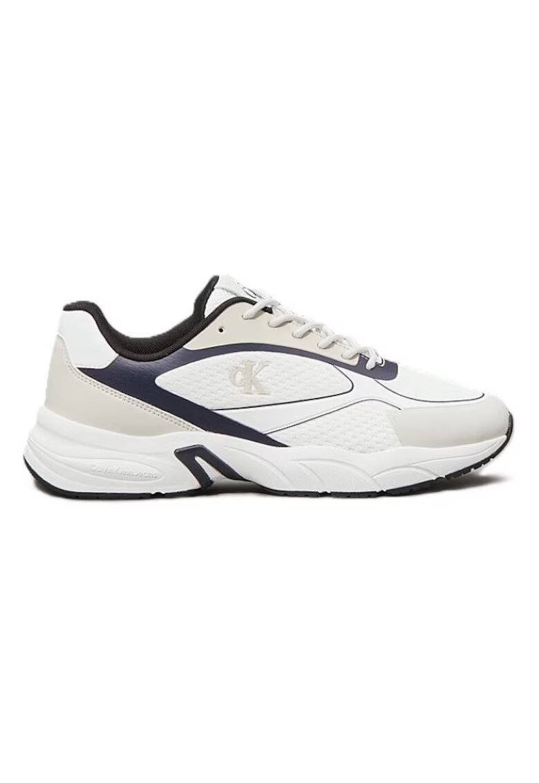Calvin Klein Pantofi sport retro tennis pentru Barbati - Alb