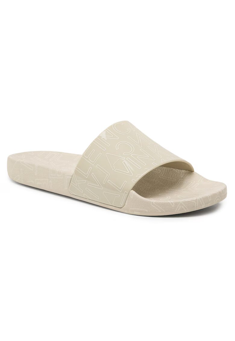 Calvin Klein Papuci barbatesti - bej - plastic
