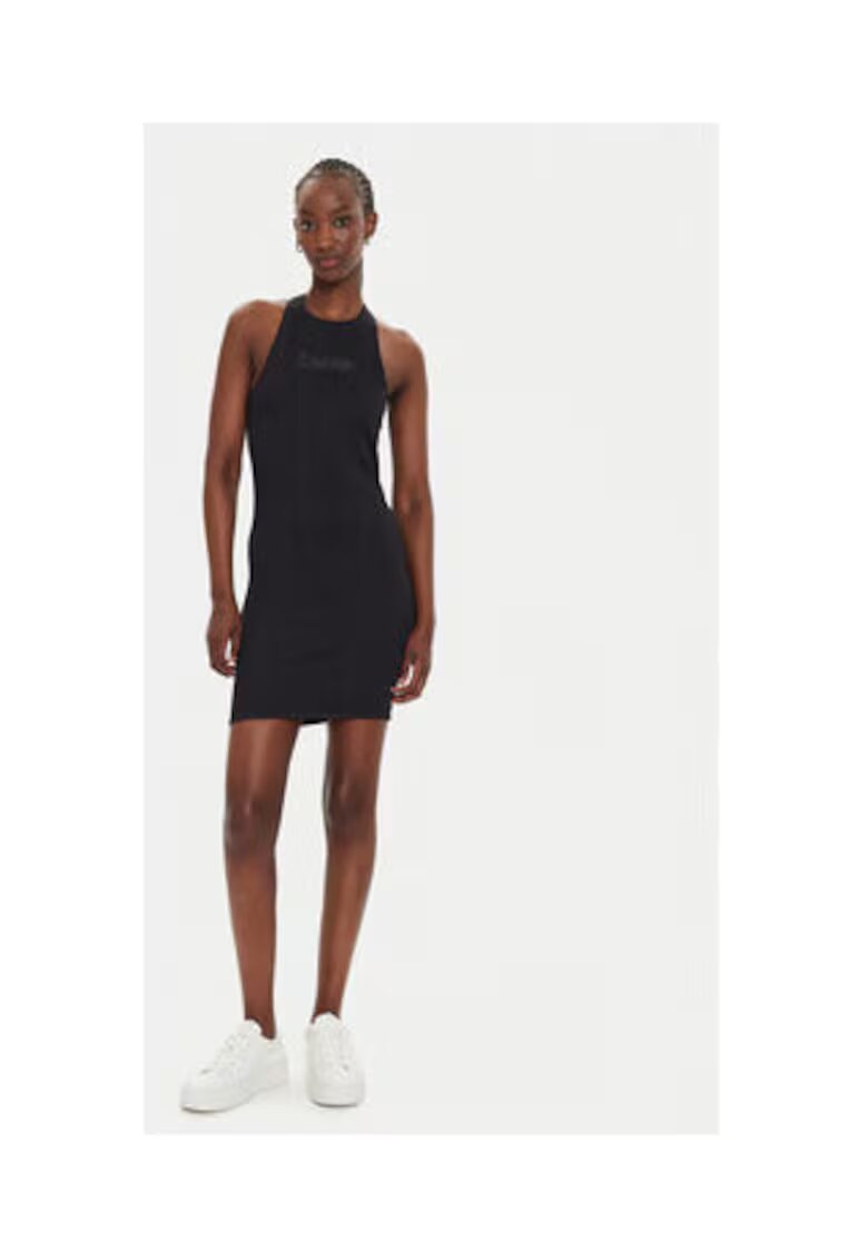 Calvin Klein Performance Rochie de vara - negru - 70% poliamida - 26% poliester - 4% elastan -