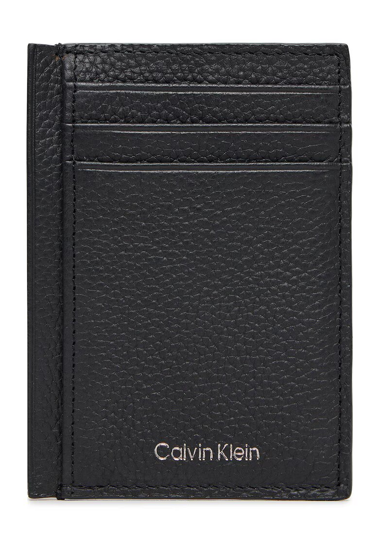 Calvin Klein Portofel barbati - din piele naturala - negru - universal